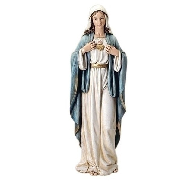 Immaculate Heart Of Mary Religious Statue Sacred Heart Garden Figure